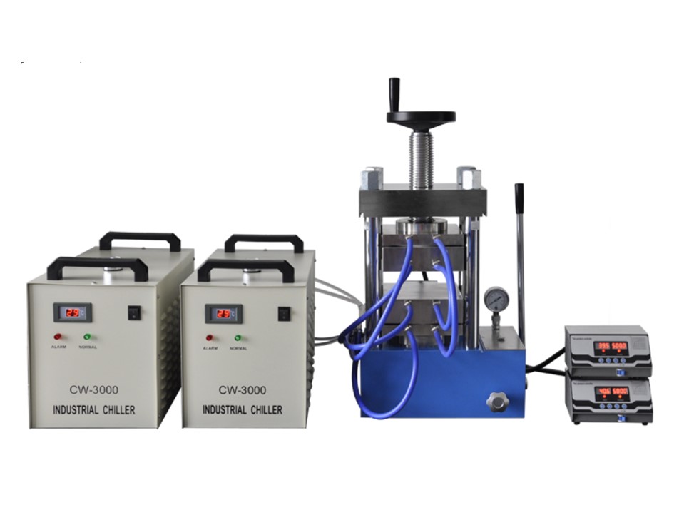 PCH-600DG 60 ton laboratory heating press upto 500 degree