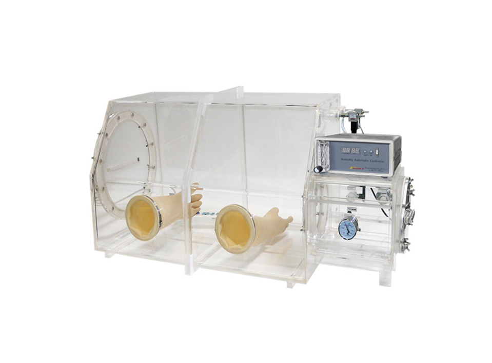 Laboratory Arcylic Glove Box with Humidity Control AGB-4C