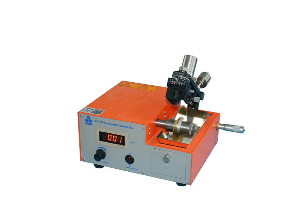 Precision CNC Dicing / Cutting Saw with Digital Controller and Complete  Accessories - SYJ-800